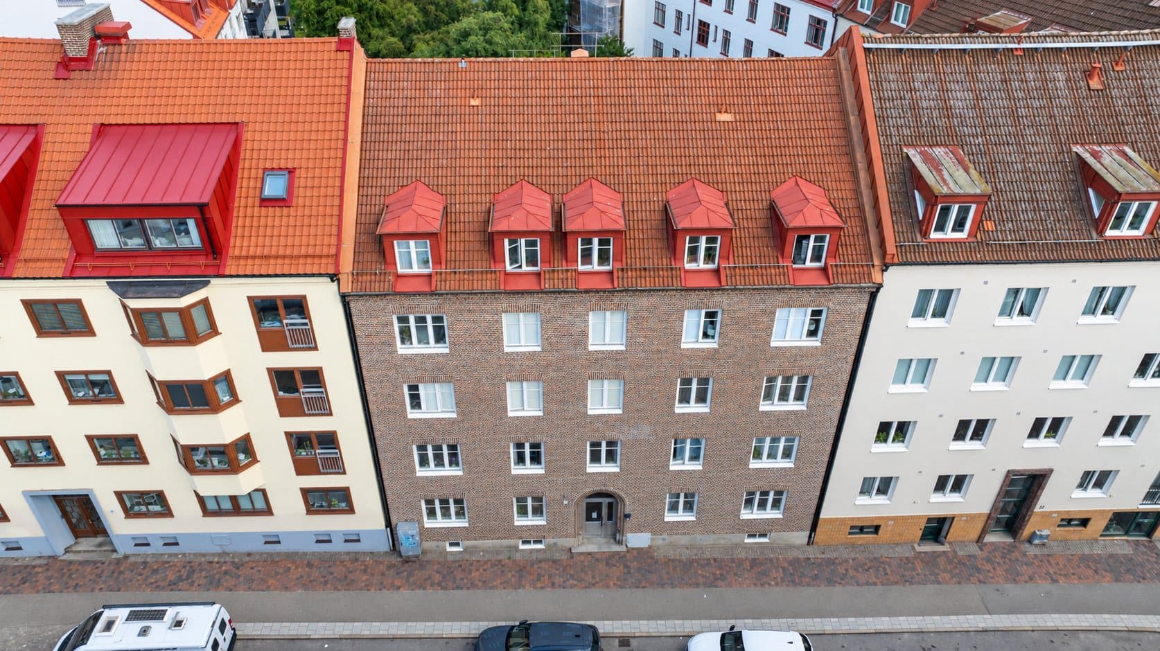 Pålsjögatan 12, Tågaborg, drönarbild